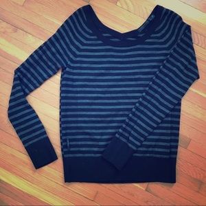 Icebreaker striped wool sweater